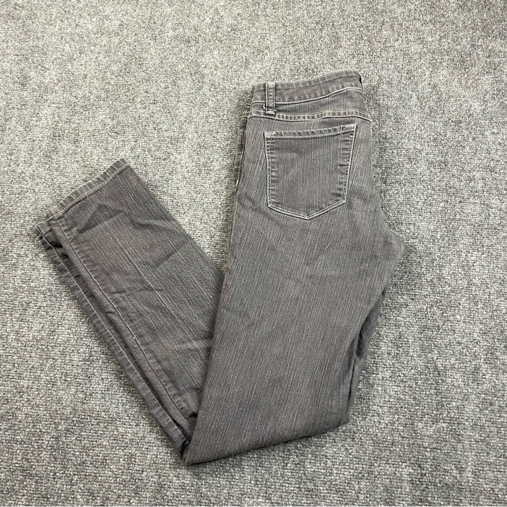 PRANA Women’s Charcoal Grey Denim skinny Jeans size: 6/28 - Picture 1 of 9
